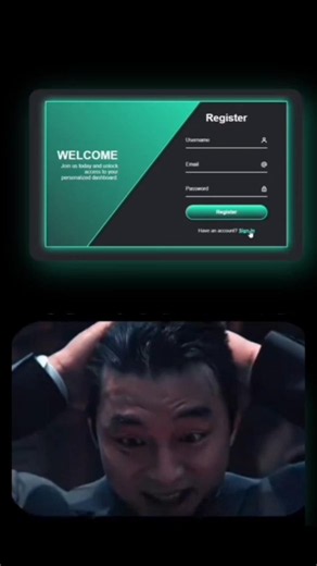 🔥 Smooth Slider Login Form UI 😍Built using HTML, CSS & JavaScript 💻 #coding #html #css #javascript