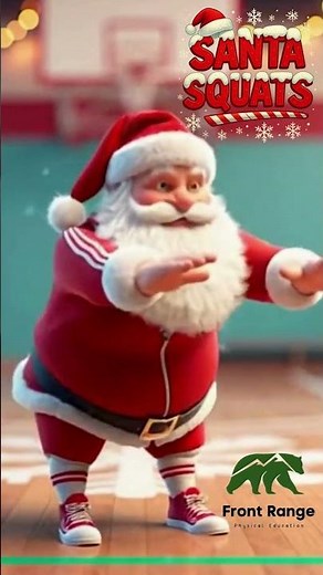 Santa Claus Christmas Warm-Up 🎅🔥 | Match My Move Holiday Edition