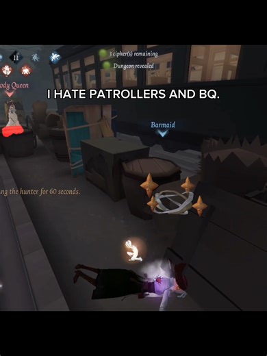 #IDENTITYV - bro pmo i hate bloody queens so bad WHO CARRIES PATROLLER W HER DUDDDDEE. this was before i got my barmajd skinnnuhhh lmk if i should post clips of me using herrr.. #fypシ #barmaid #xybca #barmaid