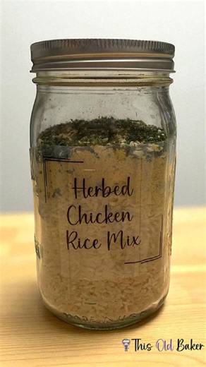 72K views · 1.3K reactions | 籠✨ Pantry magic in a jar! This Herbed Chicken Rice Mix is cozy, customizable, and perfect for stocking your shelves or gifting to someone who could use a little comfort food shortcut.  ➡️ Recipe link is in the comments! | Kim Artlip | Facebook