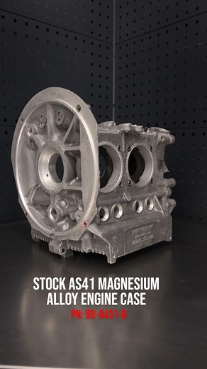 The Stock AS41 Magnesium Alloy Engine Cases are Back in Stock baby!! 😎🤩 Our universal dual relief Engine Case is the latest AS41 Magnesium Alloy version and features a medium oil pick-up tube. For stock 1500-1600cc replacement, or can be modified for hi-performance and racing applications. Uses Metal Cam Plug 113-101-157C or Aluminum Cam Plug with O-Ring P/N 16-9524. Weighs approximately 25lbs and comes with 8mm steel case savers. Available at your local EMPI Distributor 😎 📞 #vw #vwbug #vwbe