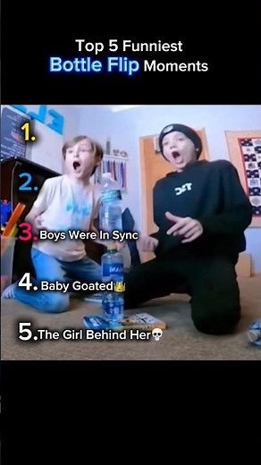 Top 5 FUNNIEST Bottle Flip Moments EVER Caught on Camera 😂💧 (Impossible Landings!)
