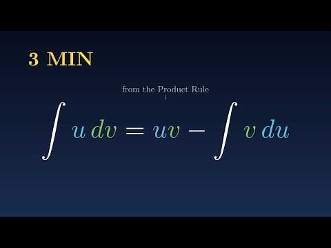 Learn Integration by Parts in 3 Minutes