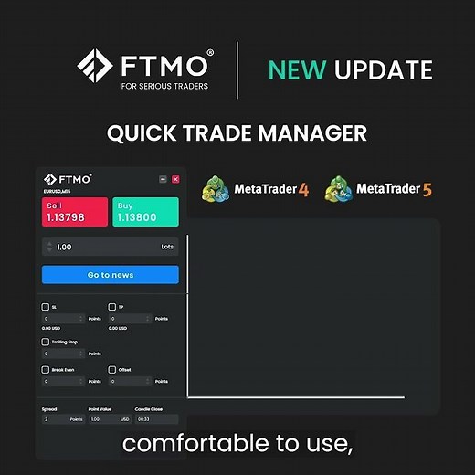 FTMO Quick Trade Manager