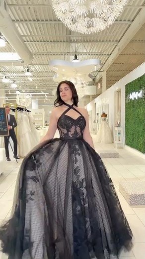 Mori Lee Black Wedding Gowns Now at Charlotte Bridal Boutique #charlottebrides #charlottebridal