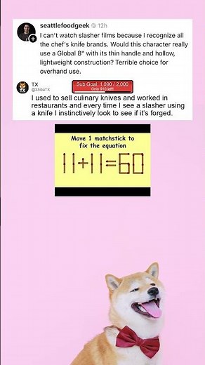 "I can't watch slasher films because I recognize all the chef's knife brands" #short #funny #memes