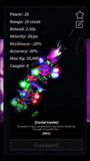 Crystal Crasher New Update FISCH #roblox #fisch #ezking