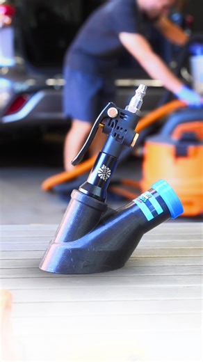 The Ultimate Interior Auto Detailing Upgrade Is Here! 😮‍💨 Turn your Rag Company Ultra Air Blaster Mini into a dual-purpose beast with the Air Vac Attachment — now compatible with both the TRC Mini & V2 Air Blasters! ✅ Remove dirt, sand, pet hair & debris FAST ✅ Save time on deep interior cleans ✅ Boost your detailing efficiency instantly Whether you’re a pro detailer or weekend warrior, the Air Vac is a must-have tool for next-level interior results. 🧼 Make your interior detailing quicker, ea