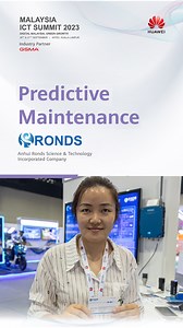 Predictive maintenance is proven to help companies detect machine failures and avoid problems from the get-go. Learn more about this technology from a partner at #MalaysiaICTSunmit2023, Carmen Diao, the Account Manager of Anhui Ronds Science & Technology Incorporated Company. #HuaweiMalaysia | Huawei Malaysia