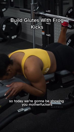 Build Glutes With Frog Kicks: Best Glute Exercise Tutorial