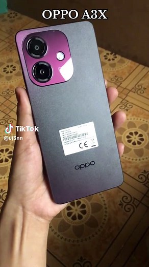 Oppo A3X Nebula Red Features and Unboxing Guide