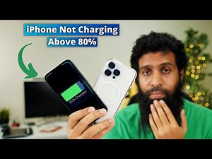 iPhone not charging above 80 Percent