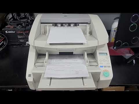 Canon DR-G1100 ImageFormula Production Scanner - Demo / Demonstration