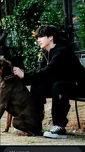 jk with her dog #bts #explore #btasarmy #jk#jungkook