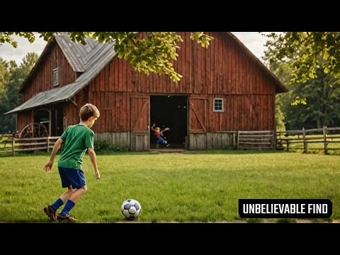 Farm Boy Kicks Ball Into Dad’s Barn – What He Found Inside Left Him Speechless