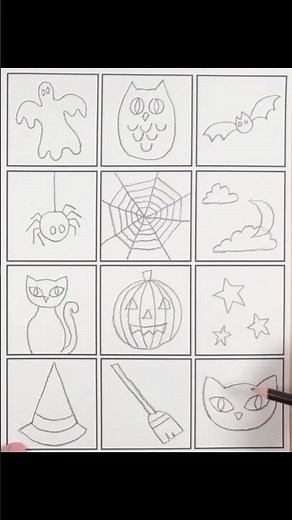 Draw Halloween Things