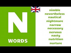 English Vocabulary - 'N' WORDS