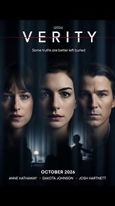 🎬 VERITY (2026) 👉Watch Trailer: 📌 “The Scariest Truth Is the One You Were Never Meant to Read”From bestselling author Colleen Hoover comes one of the most haunting adaptations of the decade — a psychological thriller that grips your heart, twists your mind, and refuses to let go.Opening in theaters October 2, 2026, Verity invites you into a shadowed world where passion turns toxic, lies wear disguises, and the darkest secrets are hidden in plain sight.Lowen Ashleigh, a struggling writer on th