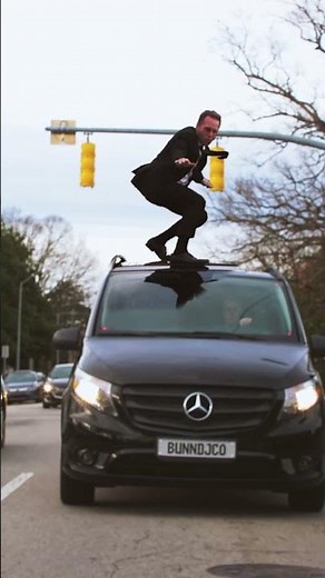 Car Surfing with DJ Joe Bunn (behind the scenes)!