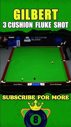The Craziest Snooker Shot You'll Ever See #snooker #shorts #wow