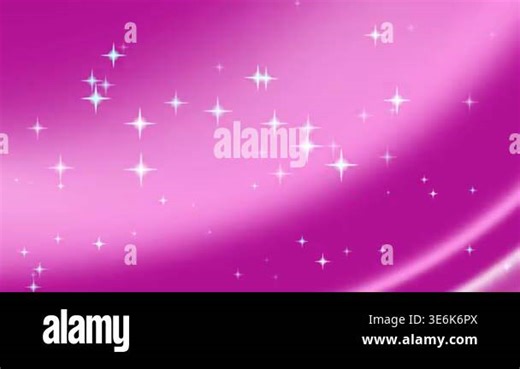 abstract pink background with stars and white lines Stock Video Footage - Alamy