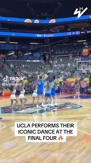 UCLA Dance Team Practice for Championship Game