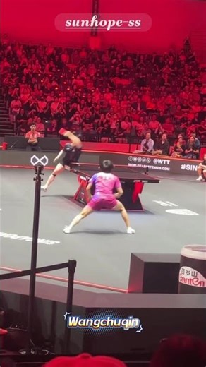 被自己气笑了😆😆😆#王楚钦 #乒乓球 #国球乒乓 #tabletennis #pingpong