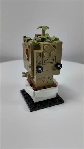Lego Marvel Potted Groot Brickheadz Set Number 40671 Speed Build Unboxing Retiring 2025