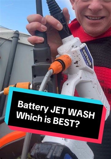 Best Battery Powered Cordless Jet Wash Comparison