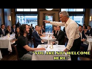 Waiter Refused To Serve Keanu Reeves — 10 Minutes Later, This Happened