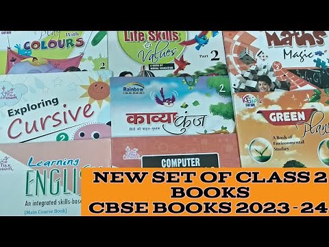 New set of CLASS 2 Books 📚||CBSE CLASS 2 books 2023-24|| Syllabus and contents of books.