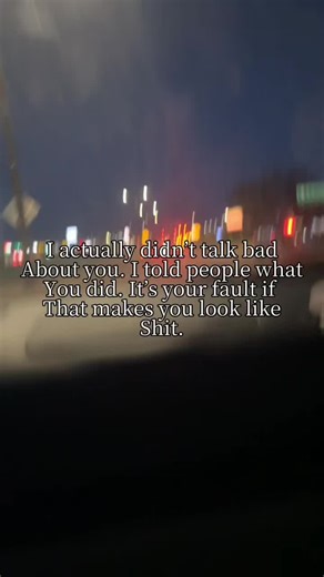 the truth comes out very well