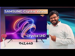SAMSUNG Crystal Vision Cue70 🔥Unboxing & Review 🔥 Unveiling the Future of TV Technology 🌌🔍🤩