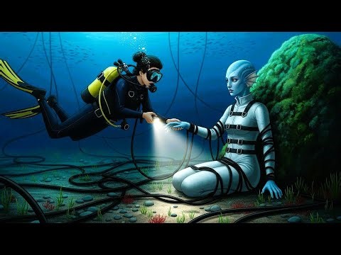 A Human Diver Freed an Alien Woman Trapped in Deep-Sea Cables…Her Rescue Ignited an Interstellar War