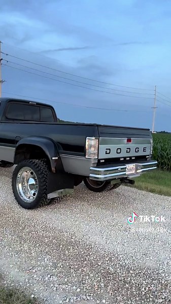 Hasnt been washed in months🥴#trucktok #12vcummins #diesel #1stgen #12valve #liftedtrucks #vibes #chill #alcoa #sunset #fyp