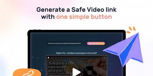 SafeTube: A safe and focused video player for Youtube and Vimeo | Product Hunt