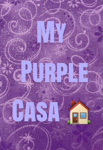 Purple house furnishing ideas for a new home