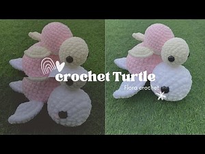 Easy Crochet Jumbo Turtle Tutorial (TikTok 2022) | Free Amigurumi Animal Pattern for Beginners