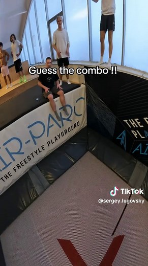Guess the Funny Gymnastics Flip Combo
