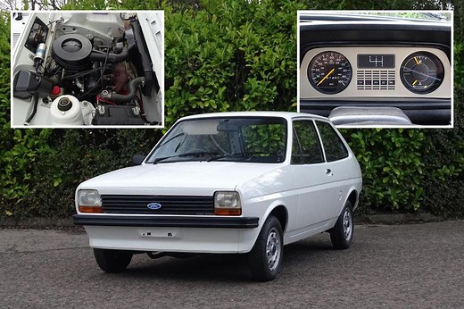 Classic 1978 Ford Fiesta that has NEVER been driven to be sold at auction
