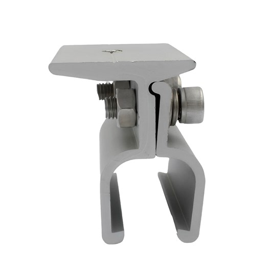 Non-Penetrating Tin Roof Clip Lock for Klip Lok Solar Mounting System Aluminum Metal Roof 406 700 Clamp