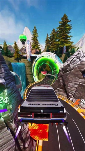 How I Broke the Speed Limit in Rocket Racing 🏎️💨 #fortnite #rocketracing #bmw #speed #gaming