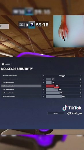 R6 Siege Sensitivity Settings — DPI & In-Game Values