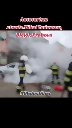 Un incendiu a izbucnit în această după-amiază la un autoturism parcat pe strada Mihai Eminescu din localitatea Blejoi. La fața locului au intervenit prompt pompierii Detașamentului 1 Ploiești, cu două autospeciale de stingere cu apă și spumă și un echipaj de prim ajutor SMURD. La sosirea echipajelor de pompieri, autoturismul ardea generalizat. Pompierii au acționat pentru localizarea și lichidarea incendiului, împiedicând propagarea flăcărilor la alte bunuri din apropiere. Din fericire, nu au fo