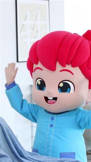 ☀️ 哥哥！给我起来了啦！Good Morning Song #贝贝彬 #shorts