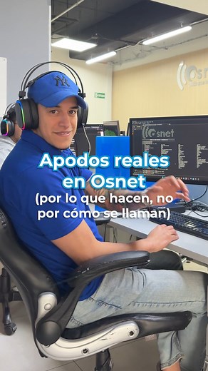 En Osnet no solo resolvemos… También dejamos huella 😎 Conoce los apodos reales del equipo que hace posible tu conexión todos los días. ¿Cuál serías tú si trabajaras con nosotros? 👇 | Osnet Wireless
