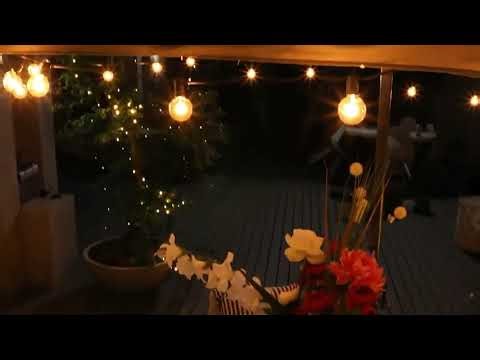 G40 Outdoor String Lights LED Party Garland Dimmable Globe Bulbs Fairy