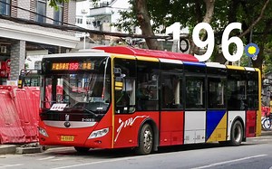 【POV#07】【广州公交】196路(同德围横滘村总站~泮塘总站)全程第一视角前方展望POV