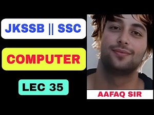 JKSSB (35) COMPUTER VIRUS & LATEST ANTIVIRUS 01 BY AAFAQ SIR
