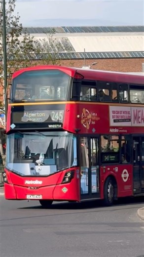 London Bus Route 245 To Alperton, Sainsbury’s 🚎🇬🇧|| #londonbuses #alperton #brent #goldersgreen